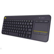 LOGITECH K400 PLUS • Teclado + Touch Pad, Smart TV, Inalámbrico