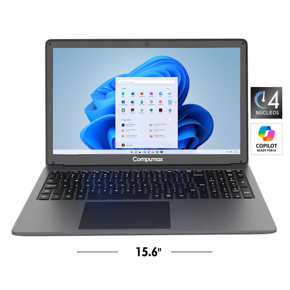 ONIX 2053 • Intel® N100 - 4-Núcleos (Reales), DISCO 512GB SSD, RAM 8GB, Gi 4GB, WINDOWS 11, HD 15.6" • NUEVO ONIX 2053 • Intel® N100 - 4-Núcleos (Reales), DISCO 512GB SSD, RAM 8GB, Gi 4GB, WINDOWS 11, HD 15.6" • NUEVO