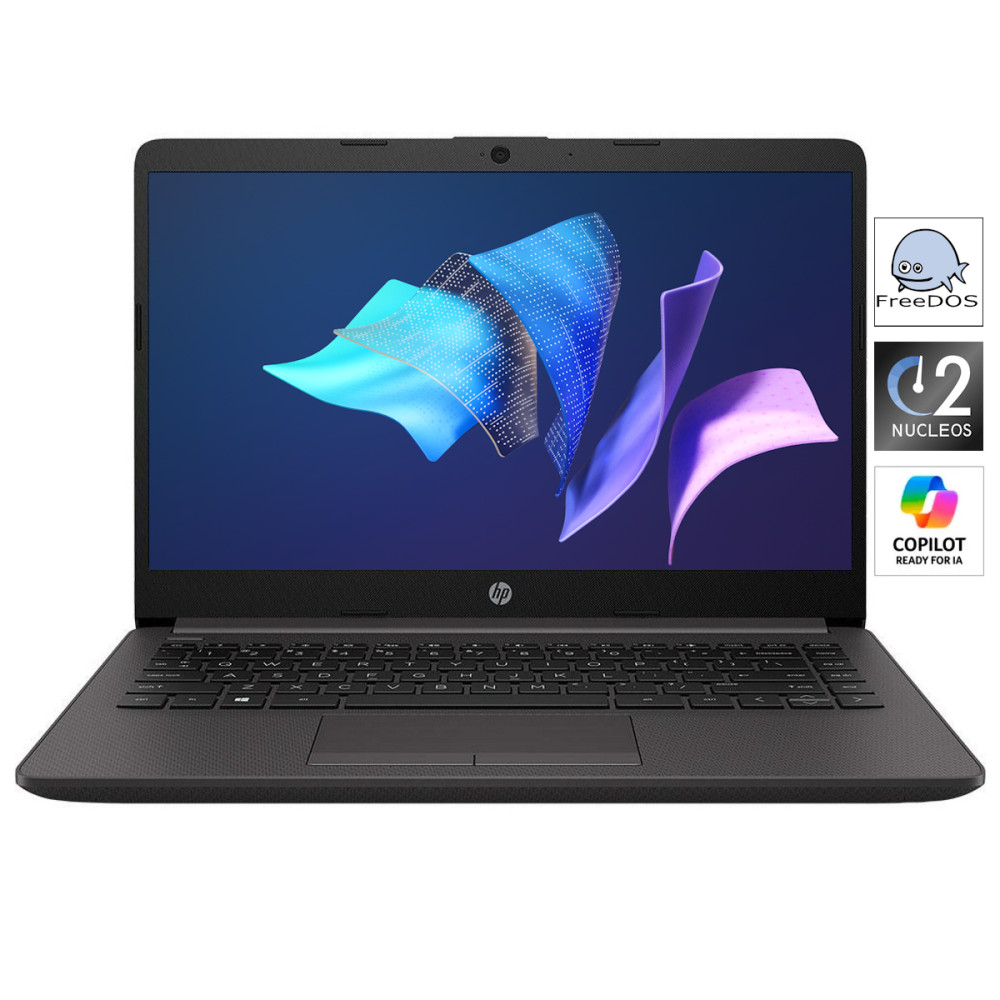HP 240 • Intel® N4500 - 2-Núcleos (Reales), 256GB SSD, RAM 8GB, Gi 4GB, HD 14" • NUEVO HP 240 • Intel® N4500 - 2-Núcleos (Reales), 256GB SSD, RAM 8GB, Gi 4GB, HD 14" • NUEVO