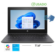 HP X360 2 En 1 • Core® i3 - 10ma Gen, SSD 128GB, RAM 8GB, Gi 4GB, WINDOWS 11, TACTIL LED HD 11.6" • USADO