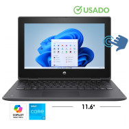 HP X360 2 En 1 • Core® i3 - 10ma Gen, SSD 128GB, RAM 8GB, Gi 4GB, WINDOWS 11, TACTIL LED HD 11.6" • USADO