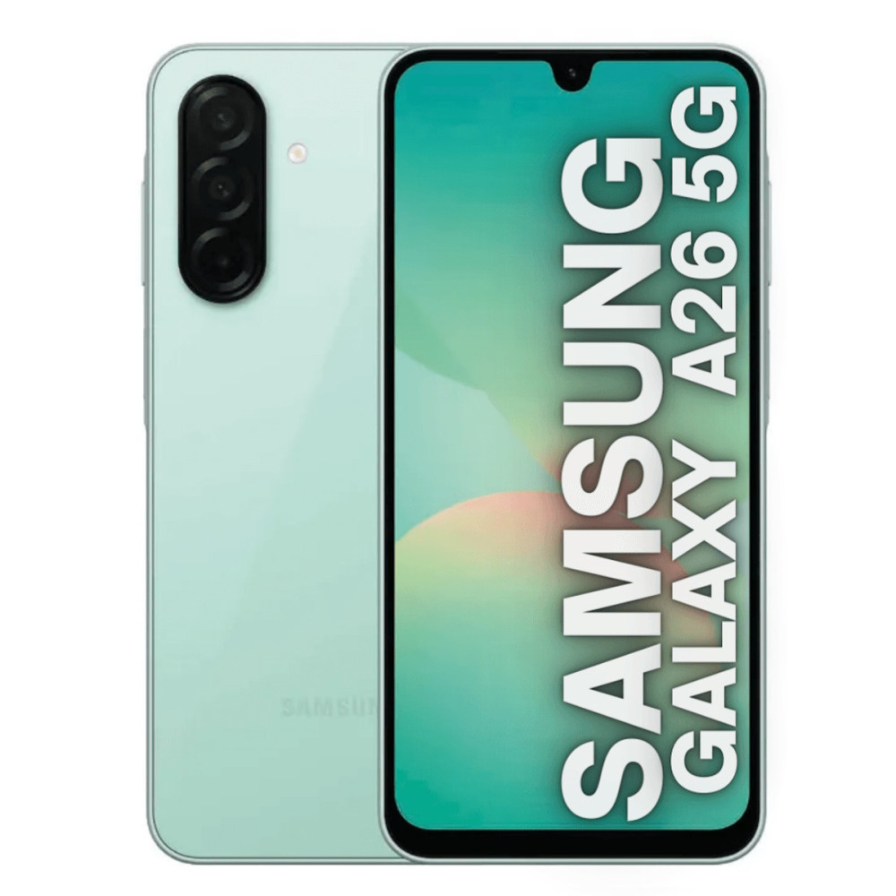 SAMSUNG A26 5G • Octa-Core (2.4 GHz), 256GB, 8GB RAM, FULL HD+ 6.7" • NUEVO SAMSUNG A26 5G • Octa-Core (2.4 GHz), 256GB, 8GB RAM, FULL HD+ 6.7" • NUEVO