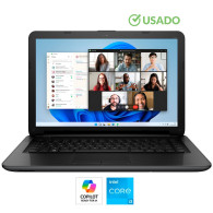 HP 240 G4 • Core® i3 - 5ta Gen, DISCO 256GB SSD, RAM 8GB, TGi 2GB, WIN 11 PRO, LED HD 14" • USADO