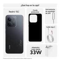 XIAOMI REDMI 15C • Octa-Core (2.0 GHz) - 128GB | 4GB RAM | 4G LTE | HD+ 6.9" • NUEVO