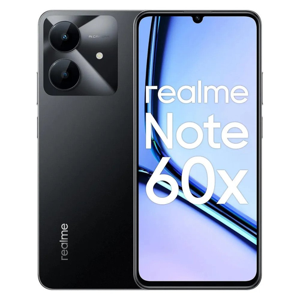 REALME 60X • Octa-Core (1.80 GHz) - 64GB | 3GB RAM + 6GB Dinamica | 4G LTE | HD+ 6.7" • NUEVO