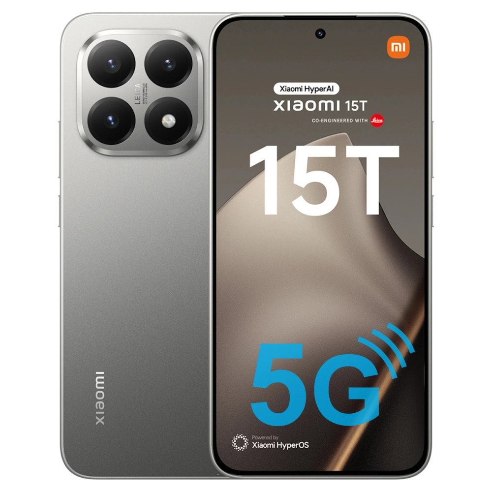 XIAOMI 15T 5G • Octa-Core (3.25 GHz) AI - 512GB | 12GB RAM | 5G | 1.5K 6.8" • NUEVO