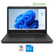 HP 240 G7 • Core® i5 - 8va Gen, 4 Núcleos (Reales) - SSD 256GB | RAM 8GB | Gi 4GB | WIN 11 Pro | HD 14" • USADO
