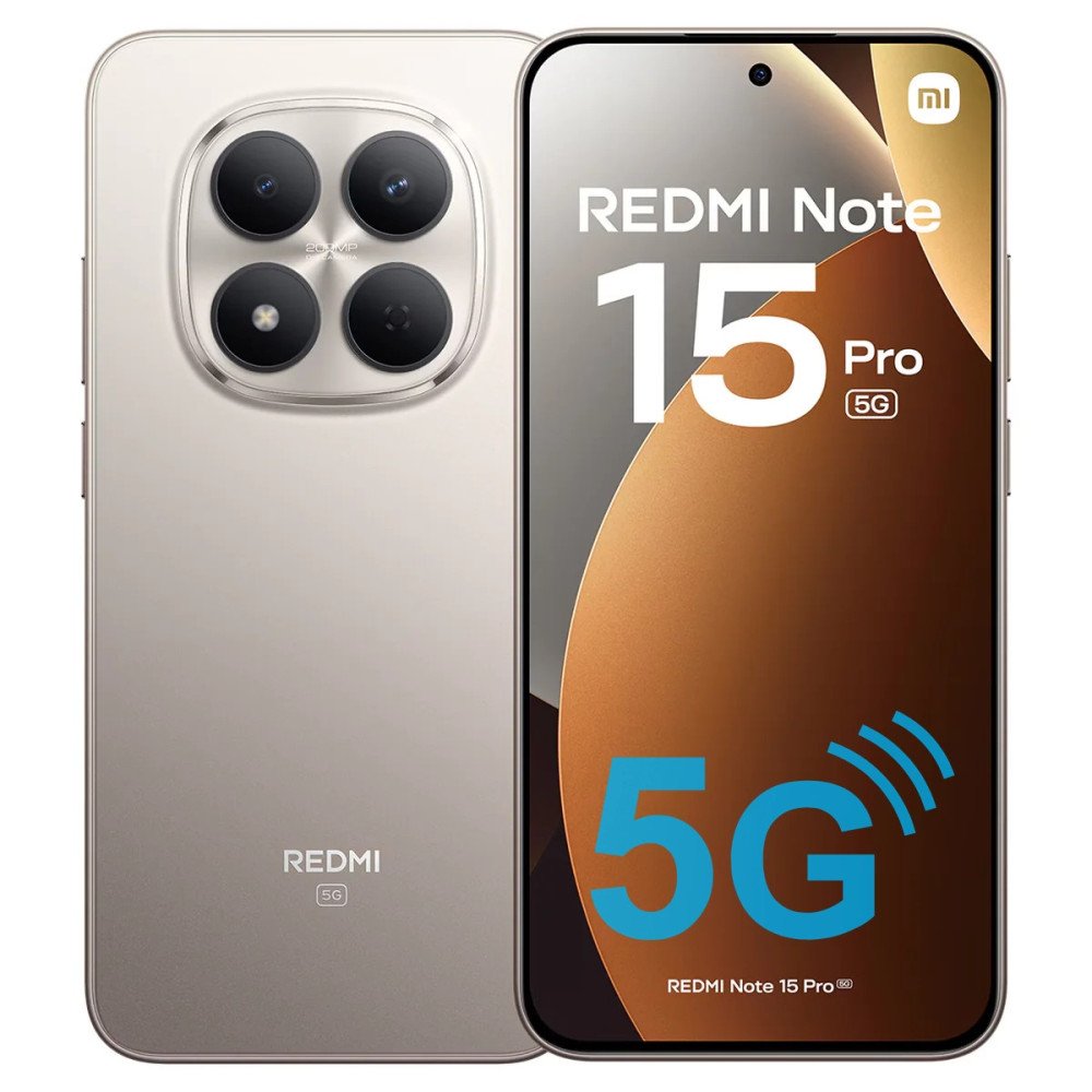 XIAOMI NOTE 15 PRO 5G • Octa-Core (2.6 GHz) - 512GB | 12GB RAM | 5G | 1.5K 6.8" • NUEVO