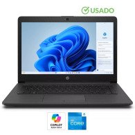 HP 240 G7 • Core® i5 - 10ma Gen, 4 Núcleos (Reales) - SSD 256GB | RAM 8GB | Gi 4GB | WIN 11 | HD 14" • USADO