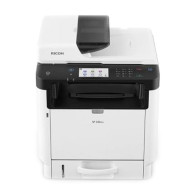 RICOH M320F • LASER NEGRO Multifuncional, Duplex Imp, OFICIO ADF, RED, AMPLIACION • NUEVA
