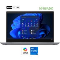 LENOVO T14S • Core® i7 - 11va Gen, 4 Nucleos (Reales) - SSD 512GB | RAM 8GB | Gi 4GB | WIN 11 Pro | TACTIL FULL HD • USADO