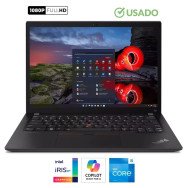 LENOVO X13 • Core® i5 - 11va Gen, 4 Nucleos - SSD 256GB | RAM 16GB | Gi 8GB | WIN 11 Pro | FULL HD 13.3" • USADO