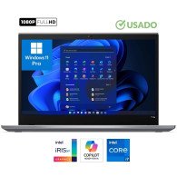 LENOVO T14S • Core® i7 - 12va Gen, 12 Nucleos (Reales) - SSD 512GB | RAM 16GB | Gi 8GB | WIN 11 Pro | TACTIL FULL HD • USADO
