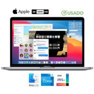 MACBOOK PRO A2251 • Core® i5 - 10ma Gen, 4 Núcleos (Reales) - SSD 500GB | RAM 16GB | Gi 8GB | Retina 2.5K 13.3" • USADO