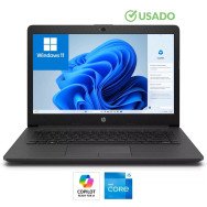 HP 240 G7 • Core® i5 - 10ma Gen, 4 Núcleos (Reales) - SSD 256GB | RAM 8GB | Gi 4GB | WIN 11 Pro | HD 14" • USADO