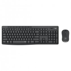 LOGITECH MK295 • Combo Teclado + Mouse, Inalámbrico, Toque Silencioso