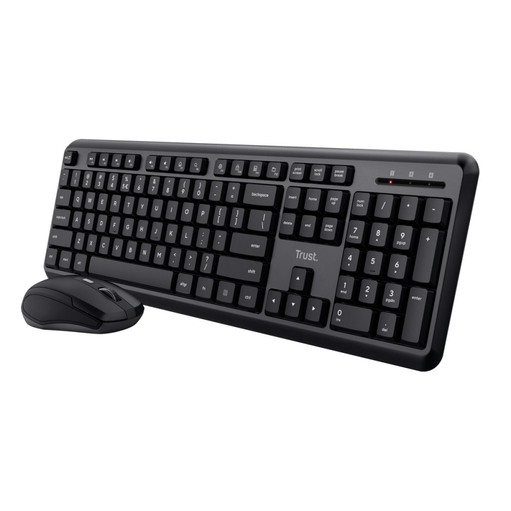 TRUST ODY • Combo Teclado + Mouse, Inalámbrico, Toque Silencioso TRUST ODY • Combo Teclado + Mouse, Inalámbrico, Toque Silencioso