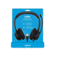 LOGITECH H390 • Diadema Audifonos, Microfono Integrado, USB