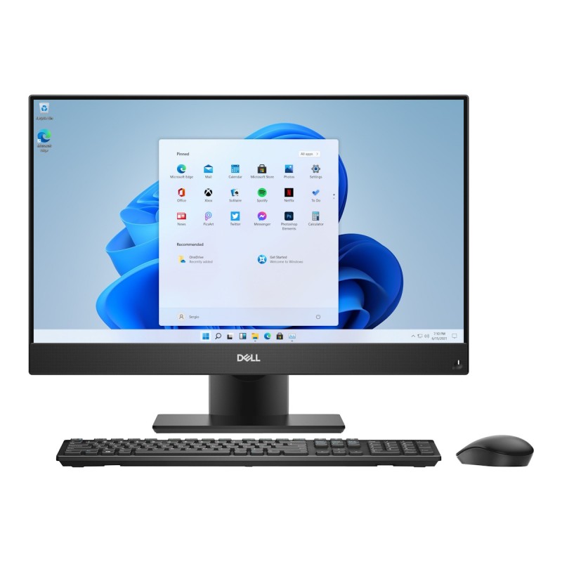 DELL 7460 AIO • Core® i5 - 8Va Gen, 6 Nucleos (Reales) DISCO 128GB SSD, RAM 8GB, Gi 4GB, PANTALLA 24" • USADO